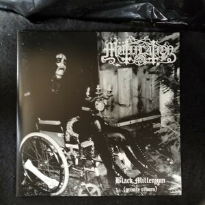 D04 中古LP 中古レコード　MUTIILATION black millenium (grimly reborn ) DA018 オーストラリア盤　フランス　ブラックメタル