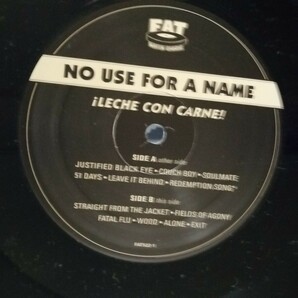 D04 中古LP 中古レコード NO USE FOR A NAME !leche con carne! US盤 FAT522-1 ノーユースフォーアネームの画像6