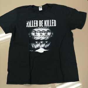 D04 バンドTシャツ キラービーキルド　KILLER BE KILLED ソウルフライ デリンジャーエスケイププラン　マックスカヴァレラ SOULFLY