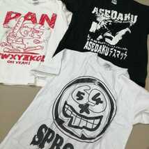 B10 バンドTシャツ　PAN 3着セット　SABOPAN_画像1