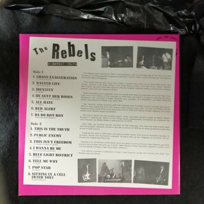 D04 中古LP 中古レコード THE REBELS misspent youth ドイツ盤 KOLP 022 UK oiパンクの画像3