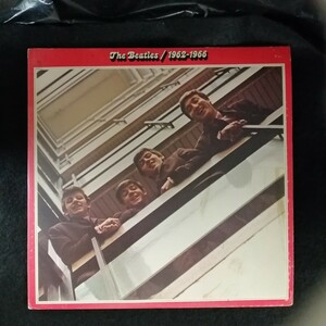 D04 中古LP 中古レコード　ビートルズ　THE BEATLES 1962-1966 赤盤　US盤　2枚組　SKBO 3403