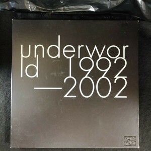 D04 中古LP 中古レコード　アンダーワールド　UNDERWORLD 1992-2002 4枚組　UK盤　JBO1024691 