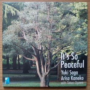 さがゆき It's So Peaceful ジャズボーカル 紙ジャケット CD 廃盤