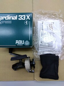 ABU Cardinal 33X unused goods rare 