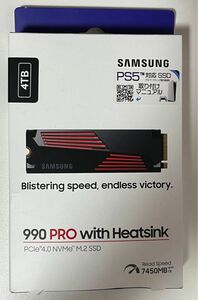 ★ 新品 SAMSUNG 990 PRO with Heatsink MZ-V9P4T0G-IT 4TB ★
