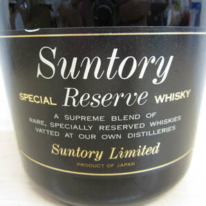 55246◆サントリー スペシャル リザーブ ウイスキー Suntory SPECIAL Reserve WHISKY 43% 760ml 未開栓の画像2