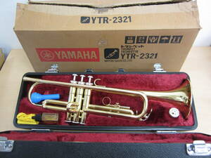 55256◆YAMAHA　ヤマハ　YTR-2321　トランペット　マウスピース ハードケース付　中古極美品