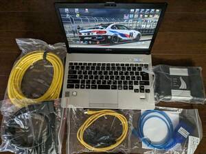 2024/4windows11pro BMW ISTA+4.46 regular Japanese setup settled ESYS PRO BMW ICOM+ coding cable complete set E/F/G/MINI/ Rolls 7