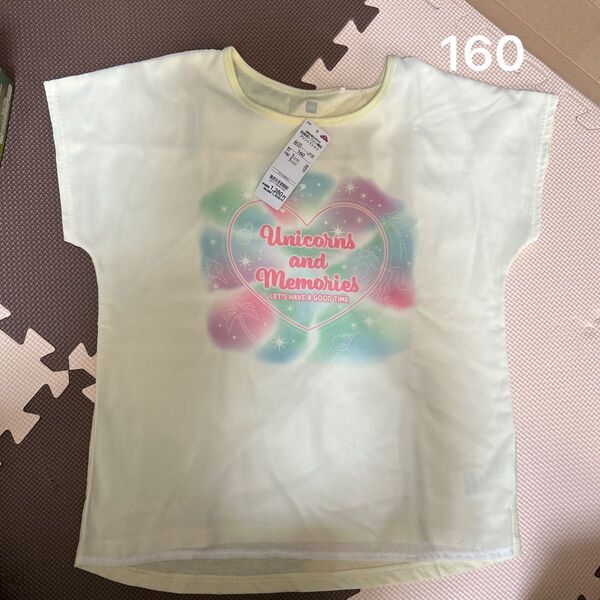 未使用タグ付き トップバリュ 半袖Tシャツ 160