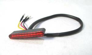 ☆汎用 オートバイ用 12V マイクロ11LEDテールランプ 53mm レッド☆カフェ ボバー チョッパー YAMAHA HONDA SUZUKI KTM Ducati MV Triumph