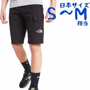 【海外限定】ノースフェイス　カーゴハーフパンツ　日本S〜M相当　J497