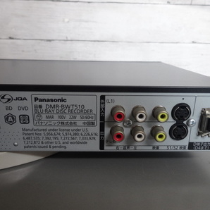 8692★ Panasonic ブルーレイレコーダー DMR-BWT510 パナソニック 通電確認のみ リモコンなしの画像9
