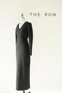 THE ROW ザ ロウ Vネック ロングワンピース size S 0427693