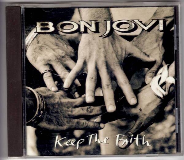 Used CD 国内盤 ボン・ジョヴィ Bon Jovi『キープ・ザ・フェイス』- Keep The Faith(1992年) 全14曲日本盤