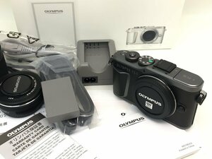 【美品】 OLYMPUS オリンパス E-PL10 コンパクトデジタルカメラ 付属品付き 通電確認済み 中古【MA040047】