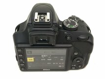 Nikon D3400 デジタル一眼レフカメラ ボディのみ 通電確認済み ジャンク 中古【UW040051】_画像3