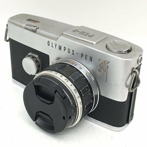 OLYMPUS-PEN F / F.Zuiko Auto-S 1:1.8 f=38mm 一眼レフカメラ ジャンク 中古【UW040114】の画像1