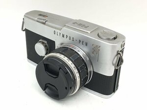 OLYMPUS-PEN F / F.Zuiko Auto-S 1:1.8 f=38mm 一眼レフカメラ ジャンク 中古【UW040114】