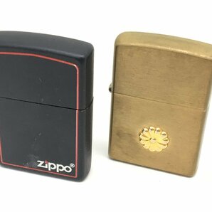 Zippo オイルライター 2019年製 / 1997年製 ゴールド ブラック 2点 まとめ 現状渡し 中古【UW040202】の画像1