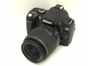 Nikon D40/DX AF-S NIKKOR 18-55mm 1:3.5-5.6 G ii ED デジタル一眼レフカメラ ジャンク 中古【UW040178】