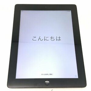 Apple ipad A1458 第4世代 Wi-Fi 32GB ブラック 初期化済み 中古【UW040323】の画像1