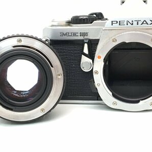 1円～ PENTAX ME super / smc PENTAX-M 1:1.4 50mm 一眼レフカメラ ジャンク 中古【UW040225】の画像3