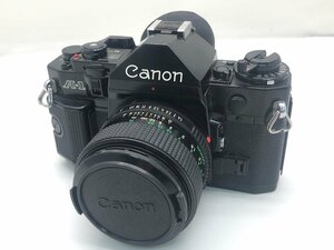 Canon A-1 / LENS FD 50mm 1:1.4 一眼レフカメラ ジャンク 中古【UW040360】