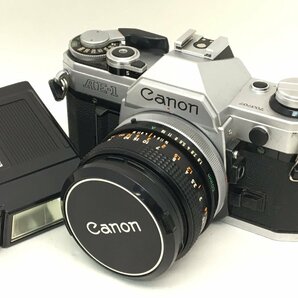 Canon AE-1 / LENS FD 50mm 1:1.8 S.C. 一眼レフカメラ ジャンク 中古【UW040404】の画像1