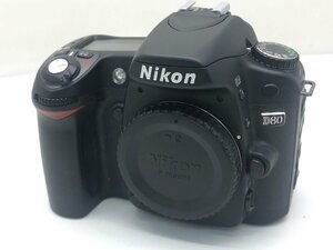 Nikon D80 デジタル一眼レフカメラ ボディのみ ジャンク 中古【UW040367】