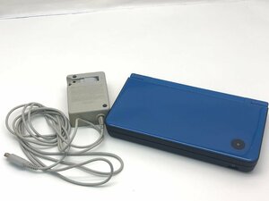 任天堂 NINTENDO DS i LL UTL-001 ブルー 本体 充電器付き 通電確認 初期化済み 現状渡し 中古【UC040022】