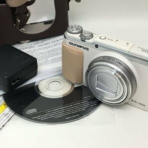 OLYMPUS STYLUS SH-60/24× WIDE OPTICAL ZOOM ED 4.5-108.0mm 1:3.0-6.9 デジタルカメラ 付属品付き ジャンク 中古【UW040463】の画像1