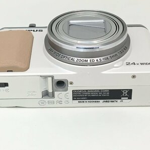 OLYMPUS STYLUS SH-60/24× WIDE OPTICAL ZOOM ED 4.5-108.0mm 1:3.0-6.9 デジタルカメラ 付属品付き ジャンク 中古【UW040463】の画像4
