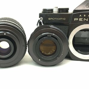 PENTAX SPOTMATIC SP / Super-Multi-Coated TAKUMAR 1:1.8/55 一眼レフカメラ レンズ付き ジャンク 中古【UW040519】の画像3