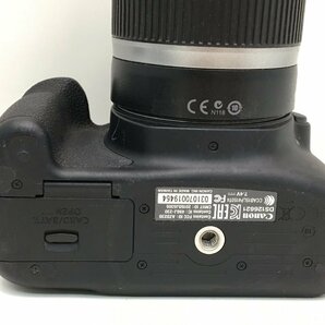 Canon EOS Kiss X80 / EF-S LENS 55-250mm 1:4-5.6 デジタル一眼レフカメラ 付属品付き ジャンク 中古【UW040533】の画像5