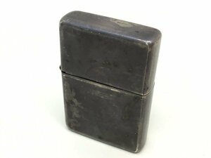 ■Zippo STERLING スターリングシルバー オイルライター 2008年製 火花あり 中古【UC040025】