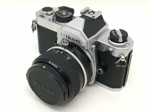 Nikon FM / NIKKOR 28mm 1:2.8 一眼レフカメラ ジャンク 中古【UW040457】