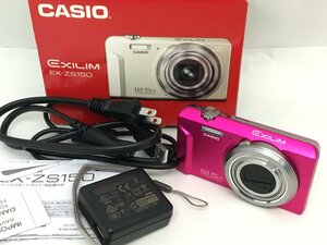 CASIO EXILIM EX-ZS150 コンパクト デジタルカメラ 付属付き ジャンク 中古【UW040554】