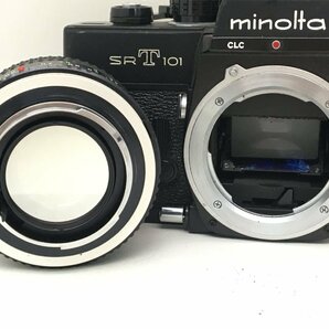 minolta SRT101 / MC ROKKOR-PG 1:1.4 f=50mm 一眼レフカメラ ジャンク 中古【UW040626】の画像3