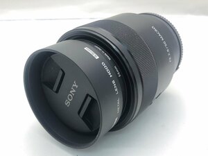 SONY FE 2.8/50 MACRO lens with a hood . Junk used [UW040644]