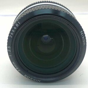 Nikon NIKKOR 28mm 1:3.5 一眼レフカメラ用レンズ ジャンク 中古【UW040649】の画像2