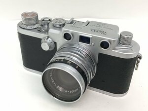 Nicca 3-F / NIKKOR-H・C 1:2 f=5cm レンジファインダー フィルムカメラ ジャンク 中古【UW040630】