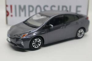 J0933 T* L トヨタ・プリウス 1/30スケールミニカー 1G3 グレーメタリック　非売品　PRIUS IMPOSSIBLE