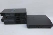 D0899 Y 【3点セット】SONY プレイステーション PlayStation3 ブラック 1点 CECH-2000A /PlayStation2 2点 SCPH-18000 & SCPH-30000_画像6