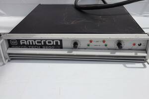 D0875(RK) Y CROWN Crown AMCRONamk long macro-tech 3600VZ power amplifier 