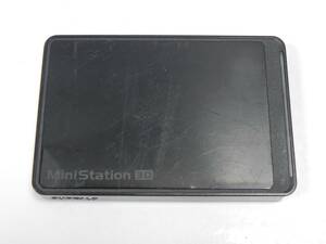 E8025 & BUFFALO ポータブルHDD 1.0TB USB3.0 MiniStation3.0 HD-PCT1TU3-B/N