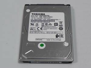 E8036 & TOSHIBA / MQ04ABD200　2TB　2.5インチ内蔵HDD　9.5mm厚/SATA/5400rpm 東芝