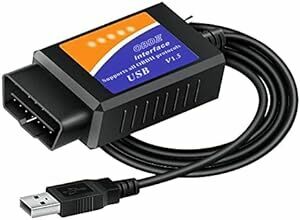 ELM327 OBD2 USB接続 スキャンツール 車故障診断機 車の状態を細かく診断するドクター A0328