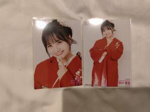 NMB48 早川夢菜 2024 January-rd 生写真 ＡＢ2枚コンプ②