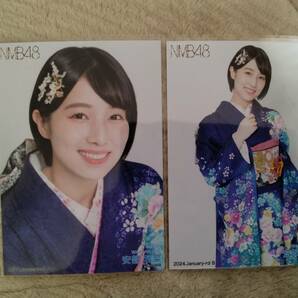  NMB48 安部若菜 2024-January-rd 生写真 ＡＢ2枚コンプの画像1